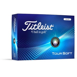 Titleist Tour Soft 2024 Golf Balls - White