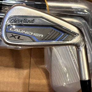 Cleveland Launcher XL Iron Set 5-DW Graphite Stiff Flex Recoil Dart F4 NEW!