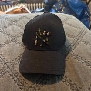 Black Yankees Hat With Camo Logo