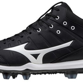 Men's Size M 11.5 (W 12.5) Adult Mizuno Ambition 2 TPU Mid Top Molded Cleats (New)