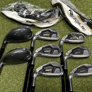 Callaway Rogue ST Max OS Combo Iron Set 3H, 4H, 5-PW Graphite Regular LH NEW!