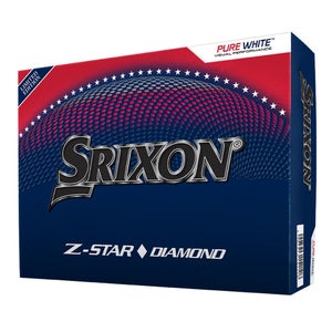 Srixon Z-Star Diamond Limited Edition USA Golf Balls (White, 12pk) 1 Dz 2025 NEW