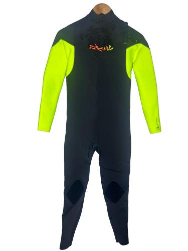 Rip Curl Childs Full Wetsuit Youth Size 16 E5 3/2 Chest-Zip - Excellent Cond!