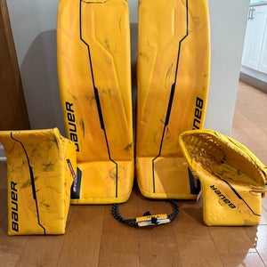 35"  Bauer Supreme Shadow Regular Goalie Full Set (Used)