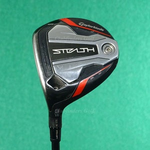 LH TaylorMade Stealth Plus+ Fairway 15 3 Wood HZRDUS Smoke RDX Graphite Stiff