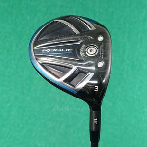 Callaway Rogue Sub Zero Fairway 15 3 Wood Project X HZRDUS 6.0 Graphite Stiff