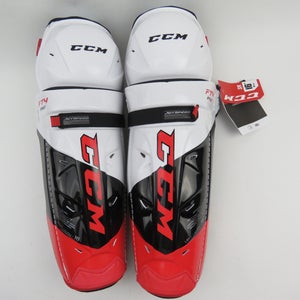 CCM JetSpeed FT4 PRO NHL Pro Stock Hockey Player Shin Pads Protective Senior 16"