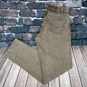 Vintage Levis 550 Jeans Mens 29x32 Red Tab USA Made Relaxed Fit Tapered Pants