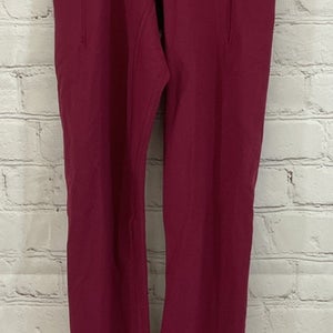 Calia WAX14202 Women's Fitted Silhouette High Rise 7/8 Leggings Red XXS 2XS