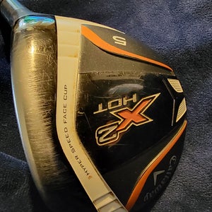 Men's Callaway X2 Hot Right Handed Fairway Wood Regular Flex 5 Wood (Used)