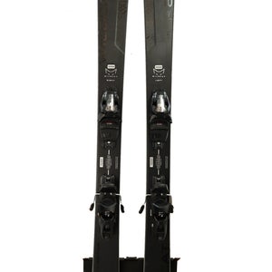 Used 2024 Elan Wildcat 86 Black Edition Skis With Bindings Size: 158 (Option USKI250364)