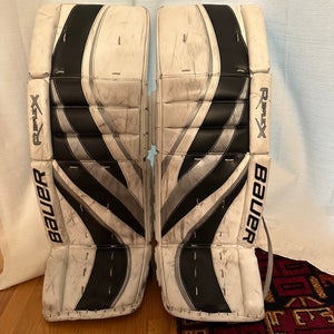 Bauer R8X Goalie Pads with Ball Hockey Sliders