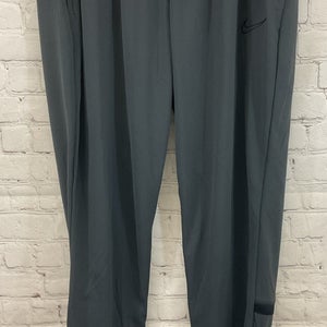 Nike DA9885-060 Women's DRI-FIT Polyester Soccer Pants Grey XL Extra Large