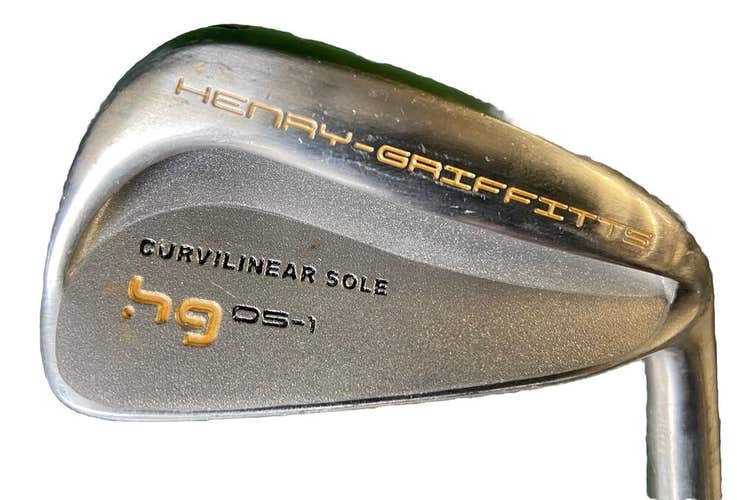 Henry-Griffitts OS-1 Curvilinear Sole 7 Iron Stripe-It LW-50 RH Ladies Graphite