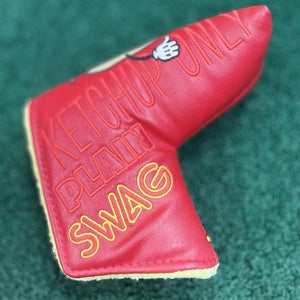 SWAG GOLF KIDS DOG BLADE Putter Head Cover Club Cover Rare! MINT CONDITION!