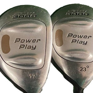 Power Play System 3000 Hybrid Set 2H/17* 4H/23* RH Ladies Graphite New Grips