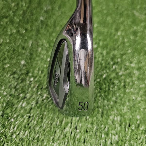 LH Titleist T100 50 Gap Approach Wedge AMT X100 Tour White Extra