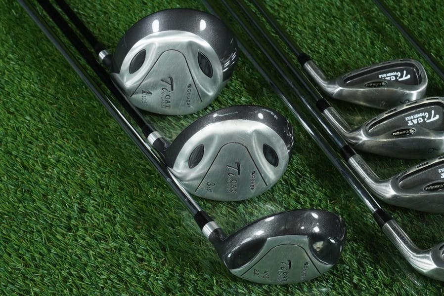 COUGAR TI CAT POWER SOLE 9 CLUB MENS GOLF SET 6-PW,1W,3W,4/5H