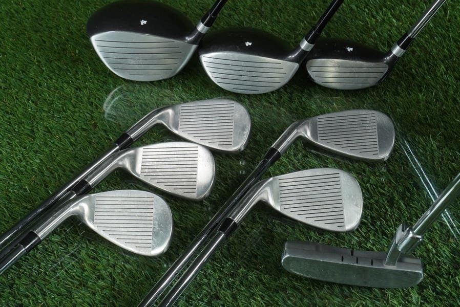 COUGAR TI CAT POWER SOLE 9 CLUB MENS GOLF SET 6-PW,1W,3W,4/5H