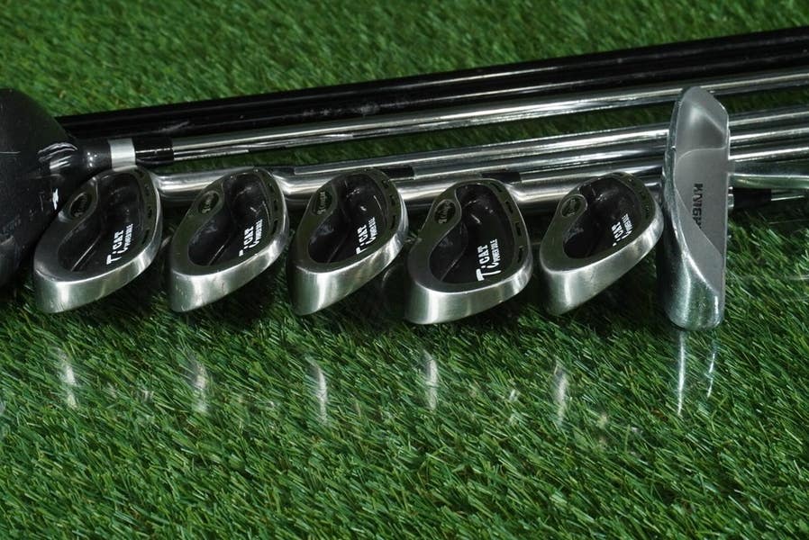 COUGAR TI CAT POWER SOLE 9 CLUB MENS GOLF SET 6-PW,1W,3W,4/5H