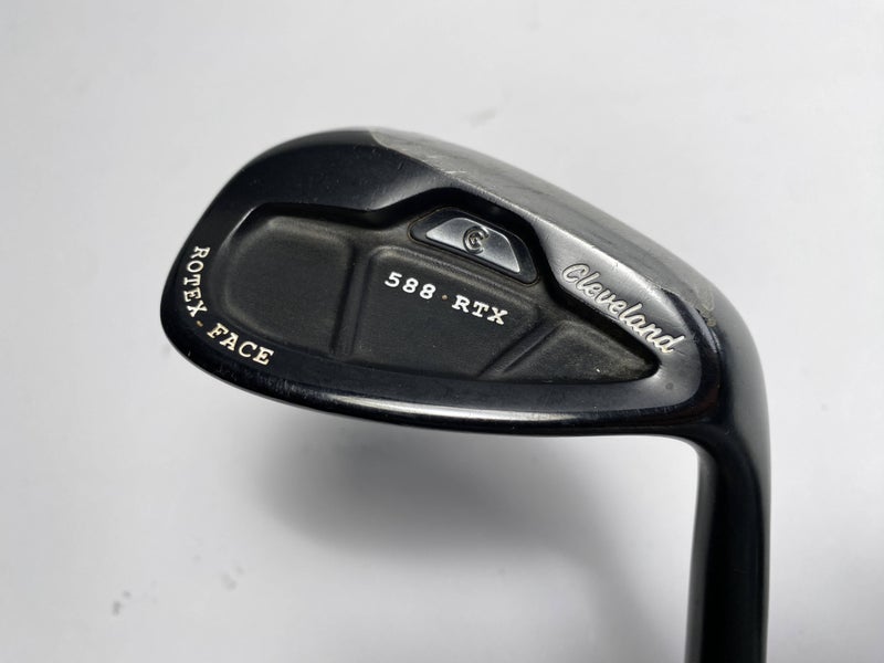 Cleveland 588 RTX Black Pearl Wedge 60* 12 Bounce KBS $-Taper 125 Wedge Steel RH