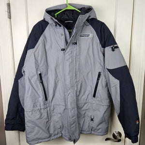 Spyder Entrant GII Gray Insulated Winter Ski Jacket Coat Men's Size: L Gray