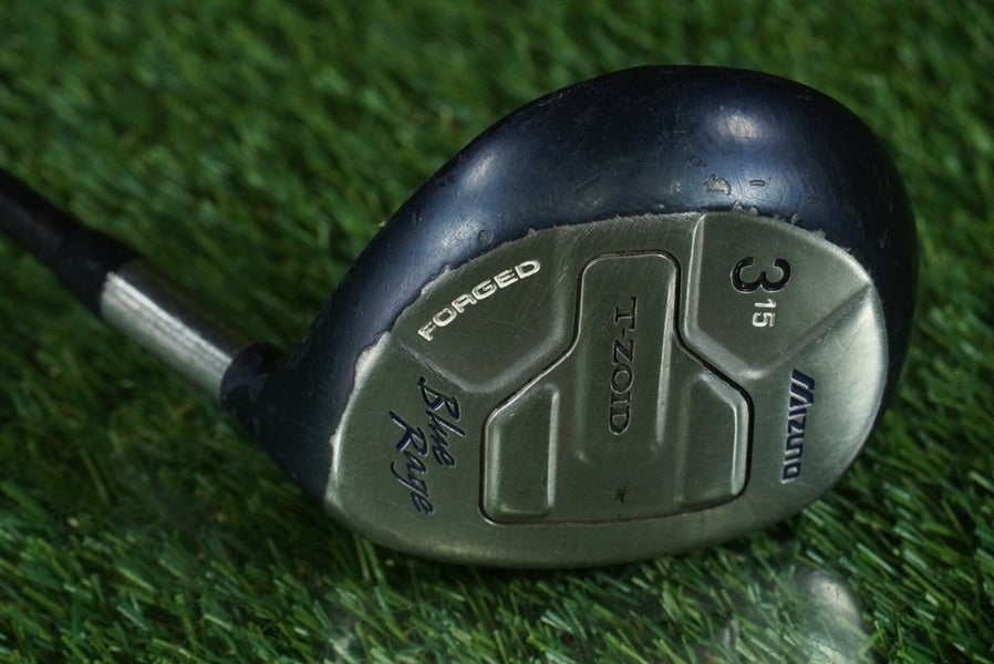MIZUNO T-ZOID BLUE RAGE FORGED 3 FAIRWAY WOOD TCS GRAPHITE REGULAR FLEX RH 15