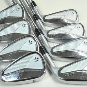 TaylorMade P7MC 2023 3-PW Iron Set Extra Stiff Flex RH Rifle 6.5 Steel # 190976
