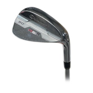 TaylorMade RSI1 50* Approach Wedge Steel True Temper REAX Steel 90 Stiff Flex