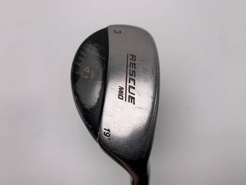 TaylorMade Rescue Mid 3 Hybrid 19* Light Metal Stiff Steel Mens RH