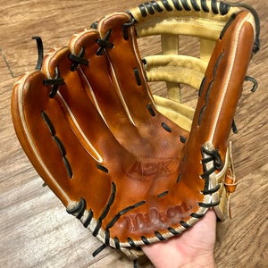 Left Hand Throw Wilson A2K Baseball Glove 12.75"