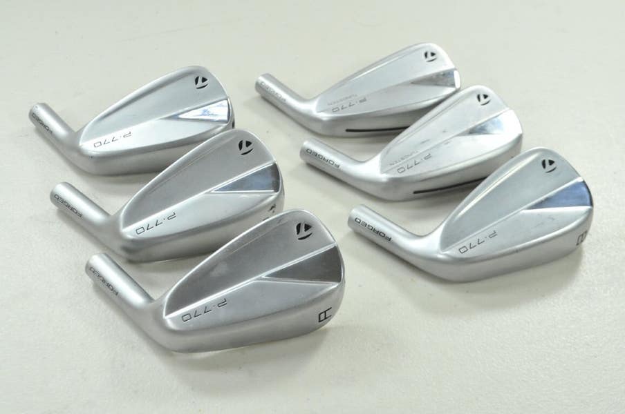 TaylorMade P770 2023 6-PW,AW Iron Set Heads Only # 193491