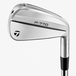 NEW TayorMade P-770 Forged 2024 4-PW Iron Set Dynamic Gold MID S300 Steel Stiff