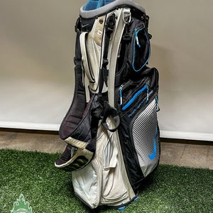 Nike Golf Performance Hybrid 14-Way Cart/Carry Stand Golf Bag Blue/White/Black