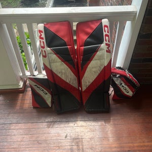 36"+1 Custom CCM Eflex 6 Regular Goalie Full Set (Used)