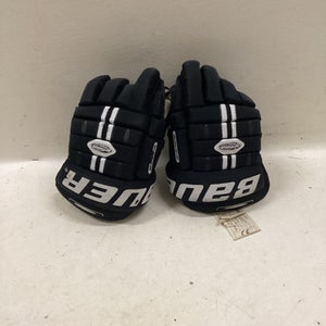 Used Bauer IMPACT 300 Youth Gloves Black 9" 11725-S000484608