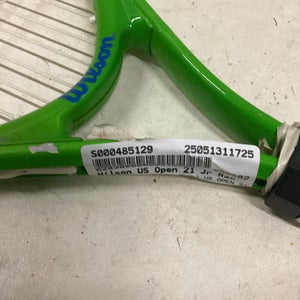 Used Wilson US OPEN 21 Junior Tennis Racquet Green 21" 11725-S000485129