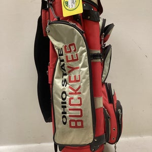 Used BUCKLEY OHIO STATE CART BAG Mens Cart Bag Red 11725-S000484833