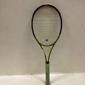 Used Prince REBEL 95 Adult Tennis Racquet Optic Yellow 4 1/2" 11725-S000484891