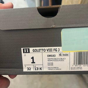 Pink Kids  Size 1 Adidas Goletto VIII Molded Cleats Cleats (New)