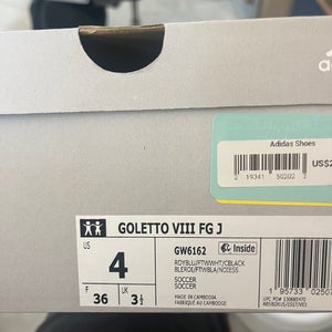 Blue Kids  Size 4 Adidas Goletto VIII Molded Cleats Cleats (New)