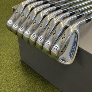 Mizuno MX 200 Iron Set 4-PW+GW True Temper Dynalite Gold XP S300 Stiff Steel RH