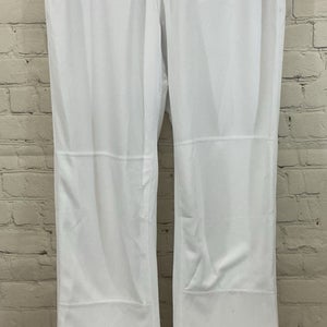 Rawlings Men's Pro-Dri Semi-Relaxed Fit Baseball Pants White M Medium