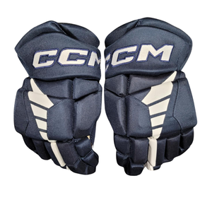 CCM Jetspeed Navy/White Pro Stock Gloves XP 13"