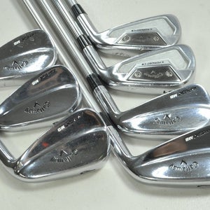 Callaway Apex MB 18/X Forged CB 21 4-PW Iron Set Extra Stiff Right Steel #197112