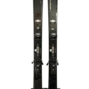 Used 2025 Elan Ripstick Black Edition 96 Skis With Bindings Size: 182 (Option USKI250342)