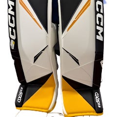 33"+1.5" CCM Axis 2.9 Goalie Leg Pads Boston (New)