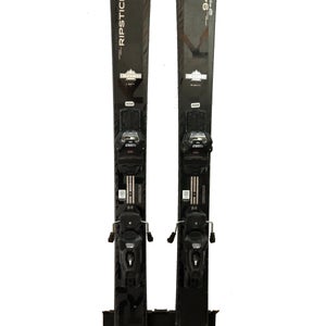 Used 2025 Elan Ripstick Black Edition 94 Skis With Bindings Size: 161 (Option USKI250343)