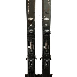Used 2025 Elan Ripstick Black Edition 94 Skis With Bindings Size: 161 (Option USKI250344)