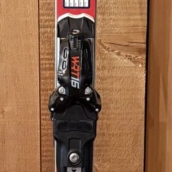 Men's 2022 Racing 193 cm Stockli LASER GS FIS Skis With Bindings Max Din 16 (Used)
